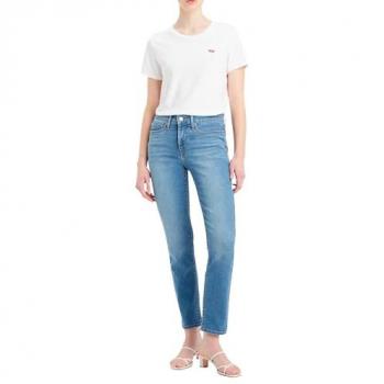 Levi's Women’s Straight Cut 312 Shaping Slim Jeans in Blue (W25 L30)