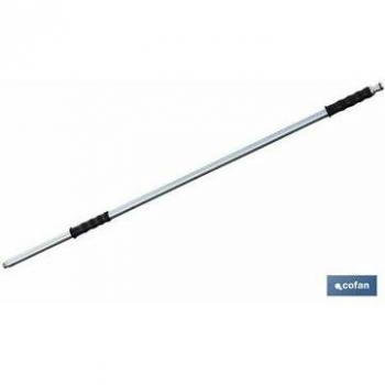 Cofan Cepillo Lavacoches de Metal con Enchufe Rápido 180cm