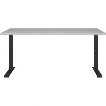 Adjustable Cashmere Black Office Surface