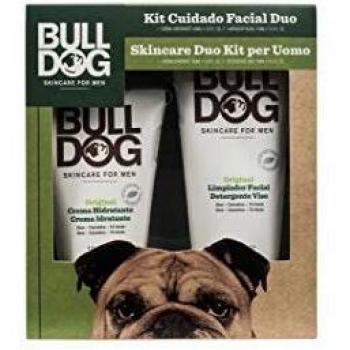 Pack Bulldog Original, Cuidado Facial Hombres Duo, Limpiador 150 ml + Crema Hidratante 100 ml