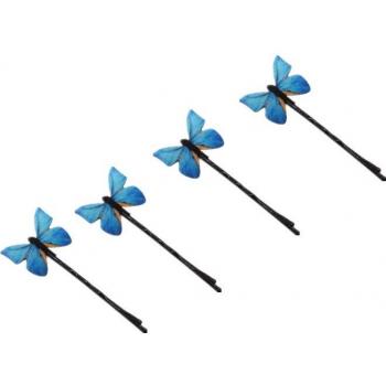 Horquilla femenina con diseño azul