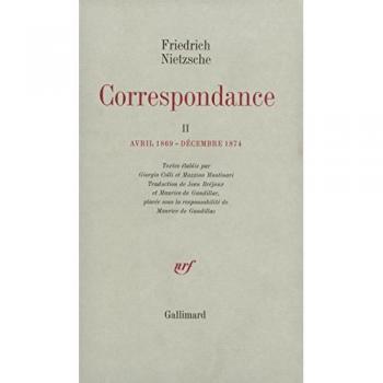 Correspondance: Avril 1869