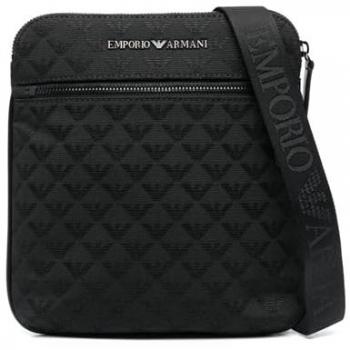 Emporio Armani Messenger Bags Male Black Size: One Size Messenger Bag