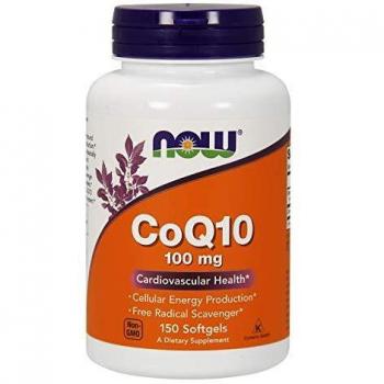 100 mg CoQ10 Softgels by NOW Foods (150)