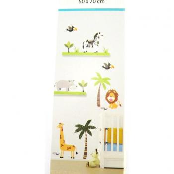Giungla Incantevole di Lily M9130 – Adesivi 50x70 cm a colori