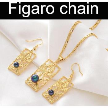 Anniyo Chuuk Pohnpei Flower Jewelry Set