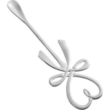 Heart-shaped Handle Coffee Spoon, Stainless Steel Material, 2 Color Options