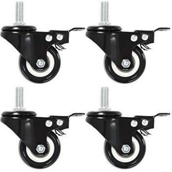 Vidaxl 8 Swivel Casters including Brakes (Diameter: 50 mm)