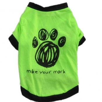 T-shirt pour chien motif crâne