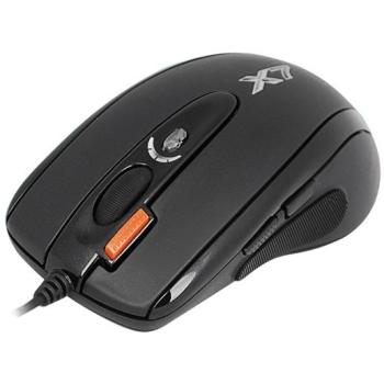 Kancelářská myš A4tech FSTYLER, optická, USB-C+USB-A, černá