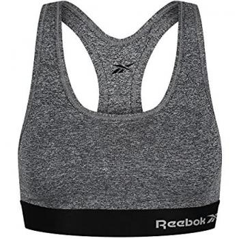 Reebok Simone Sport-BH in Grau – 92% Polyester / 8% Elasthan