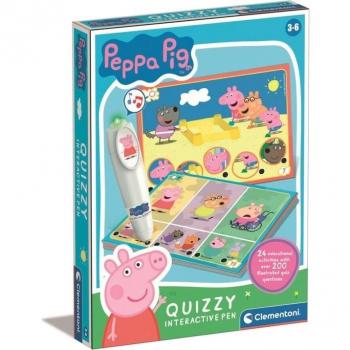 Jeu pédagogique Peppa Pig Quizzy – 200 quiz, Wonderpen, 3-6 ans (Clementoni)