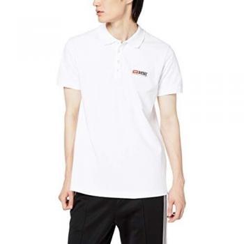 Diesel Logo Poloshirt Kurzarm Weiß Größe S