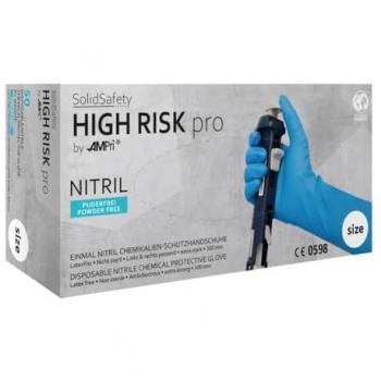 Guanti nitrile protezione chimica A 3XL