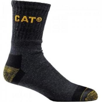Caterpillar Mannen Werk Sokken (3-pack) 11 UK-14 zwart