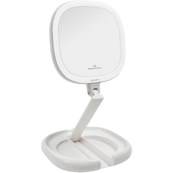 LED Kosmetikspiegel Auxmir – Klappbar, 1× und 7× Vergrößerung für unterwegs