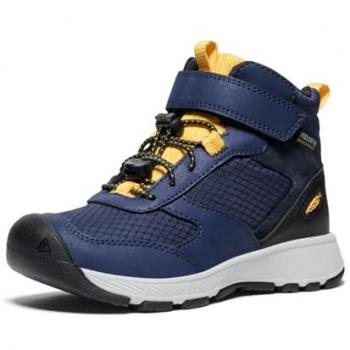 Keen Kinder Skua Mid Wasserdicht C-Naval Academy-Yolk Yellow