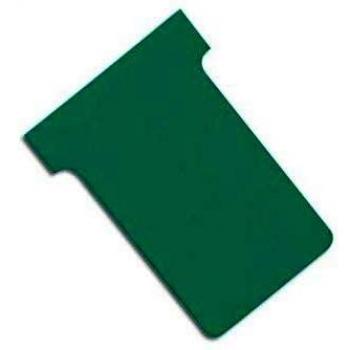 Nobo T-Cards Tab Size 3 Green Pack of 100