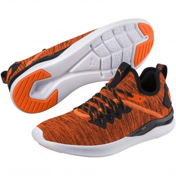 PUMA Ignite Flash Evoknit Unrest Lauf‑Stiefel Herren, Shocking Orange Edition