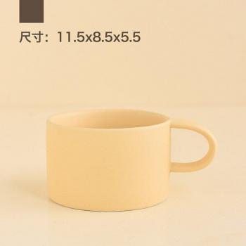 Tasse à latte couple en céramique