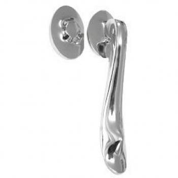 Classic Chrome House Nameplate Knocker