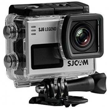 SJ6 Legend 4K Action Camera with Wi‑Fi, 16‑Megapixel, Silver
