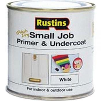 Rustins Small Job Primer Undercoat White 250ml