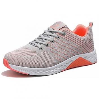 AX BOXING Men's Women's Trainers Shoes Multisport Running Walking Gym Shoe Sport Sneakers Black Size 7