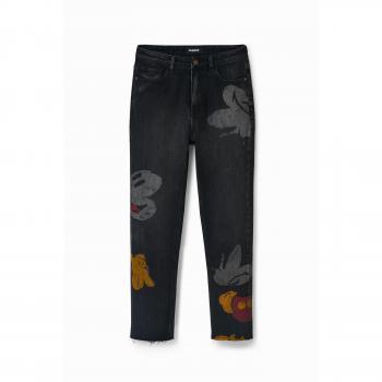 Jeans Mickey Mouse Straight Cut