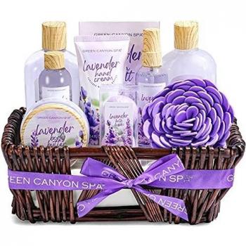 Green Canyon Spa Lavender Bath Gift Set
