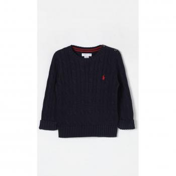 Polo Ralph Lauren Baby Pullover 80 Dunkelblau (Kabelstrick)