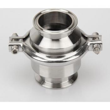 Válvula de Flujo Único 2” Inox SUS 304 con Triple Brida