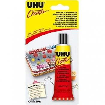 UHU Plastic Glue 33ml