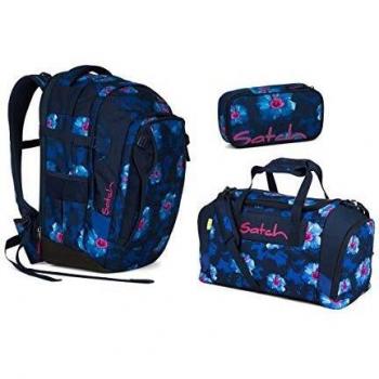 Satch Match Ocean Breeze Schulrucksack Set 3tlg
