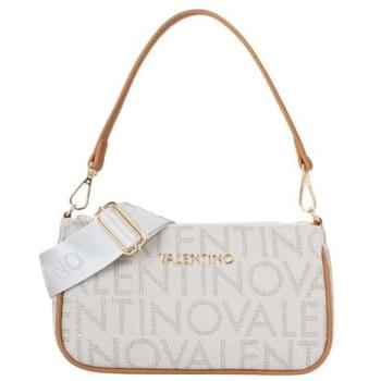 Mario Valentino Chic Beige Shoulder Purse