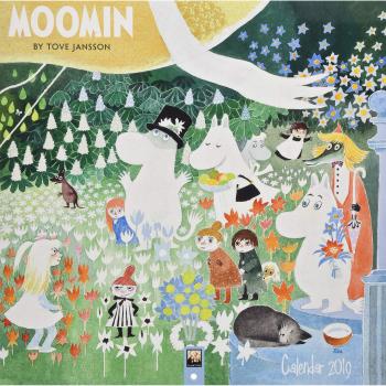 Moomin by Tove Jansson Wall Calendar 2019
