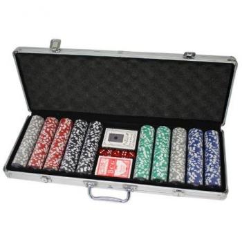 Huangguan MH161142 – Exklusives Poker‑Set in Schwarz