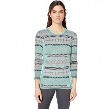 Helly Hansen Damen Longsleeve Graphic Sweatshirt Blau L