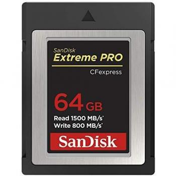 SanDisk Extreme Pro 64 GB CFexpress Typ B Speicherkarte bis zu 1500 MB/s