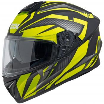 IXS 216 2.1 Casco Moto M Nero Giallo