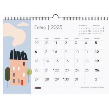 MIQUELRIUS CALENDARIO PARED A3 CASAS 2025