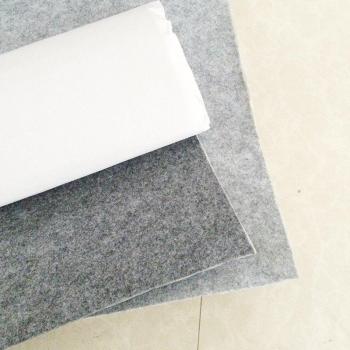45x90cm 2mm Adhesive Gray Felt for DIY Crafts