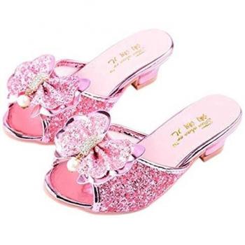 Boules de Poisson Mules Talon Haut Crystalline