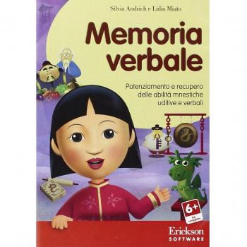 Memoria verbale. Potenziamento e recupero delle abilità mnestiche uditive e verbali. CD-ROM