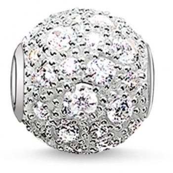 Bead Thomas Sabo con pavé blanco
