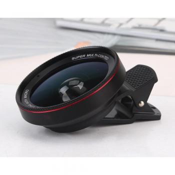 TOKOHANSUN 0.6x Wide Angle + 15x Macro Lens for Smartphones