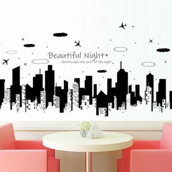 Moderne Nachtlandschaft