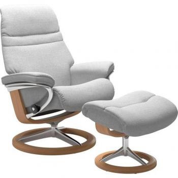 Stressless® Relaxsessel »Sunrise« Set, Hocker inklusive, Eiche