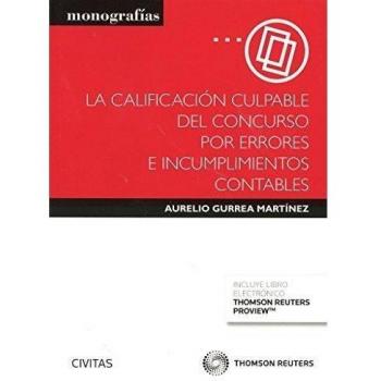 La calificación culpable del concurso por errores e incumplimientos contables