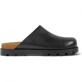 Men's Brutus Sandal Clogs – Black – Size 7 – Premium Leather